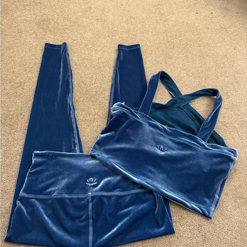 Beyond Yoga Velvet Activewear Set